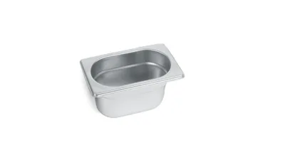 Гастроемкость 1/9 h= 65 мм. 176*108 мм. 0,6 л. нерж. MGsteel (119060MG) /1/48/