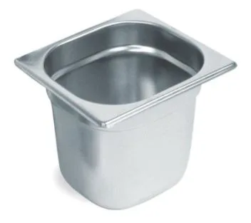 Гастроемкость 1/6 h=200 мм. 176*162 мм. 3,2 л. нерж. MGsteel (116200MG) /1/6/36/