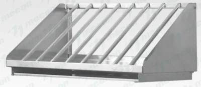 Сушка для крышек вертикальная СКВб - 600*400*260 "Base", цинк, 11 ячеек