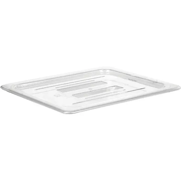 Крышка для гастроемкости (1/2) с ручками; поликарбонат; L=32, 5, B=26, 5см; прозр.