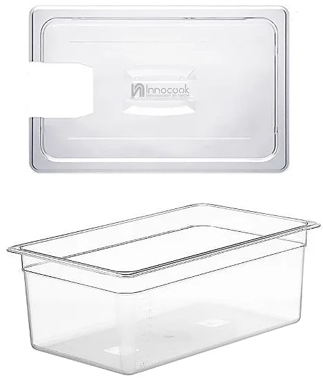 Контейнер для погружных термостатов Sous Vide InnoCook с крышкой с вырезом на 62 литра