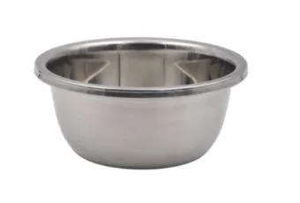 Миска 2,2 л. d=22 см. h=9,5 см. нерж. MGsteel /1/160/ ТП