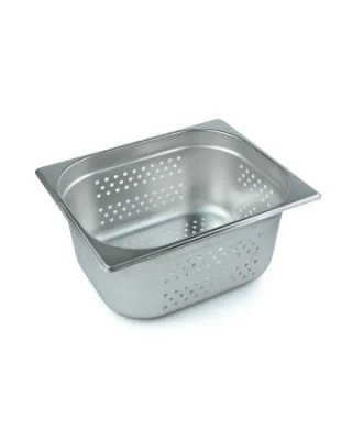 Гастроемкость 1/2 h=150 мм. 9,2 л. нерж. перфорир. d=6 мм. MGsteel /1/6/12/