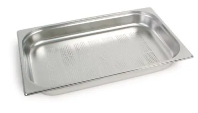 Гастроемкость 1/1 h= 65 мм. 530*325 мм. 9 л. нерж.перфорир. d=4 мм. MGsteel (121064MG) /1/6/270/