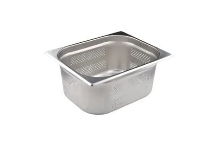 Гастроемкость 1/2 h=150 мм. 325*265 мм. 9,2 л. нерж. перфорир. d=4 мм. MGsteel (122154MG) /1/6/12/