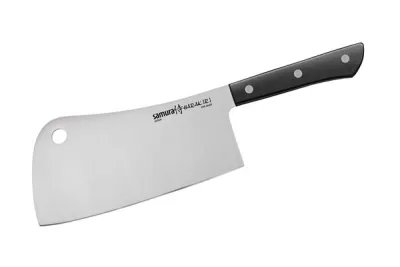 Топорик кухонный "Samura HARAKIRI" 180 мм, корроз.-стойкая сталь, ABS пластик SHR-0040B/K