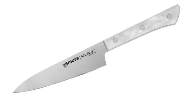 Нож универсальный "Samura HARAKIRI", серрейтор 230 мм, кор.-стойк. сталь, ABS пластик