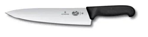 Универсальный нож Victorinox Fibrox 25 см, ручка фиброкс черная
