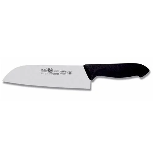 Нож японский Santoku 180/300 мм. черный HoReCa Icel 28100.HR25000.180
