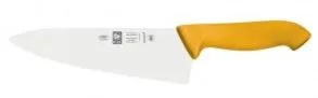 Нож поварской 200/335 мм. Шеф желтый антибактер. ручка HoReCa Icel 28300.HR10000.200