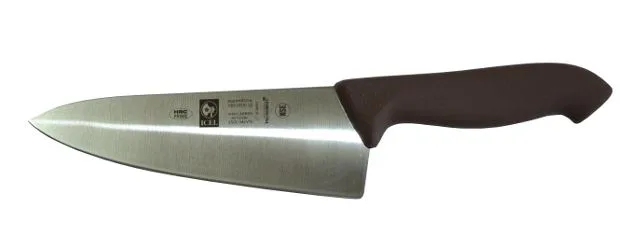 Нож поварской 200/335 мм. Шеф коричневый антибактер. ручка HoReCa Icel /1/6/ 28900.HR10000.200