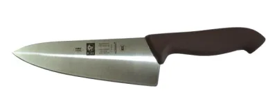 Нож поварской 200/335 мм. Шеф коричневый антибактер. ручка HoReCa Icel /1/6/ 28900.HR10000.200