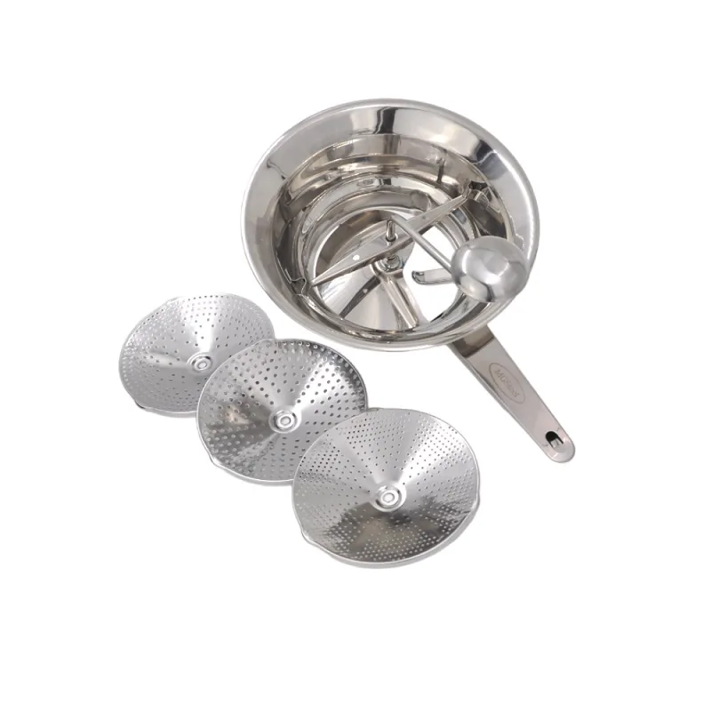 Машинка для протирки пюре d=24 см. + 3 сита, нерж. MGsteel /1/8/ ТП (FM-4809)