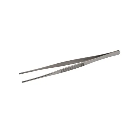 Щипцы (пинцет) 25 см. прямые, нерж. MGsteel /1/100/ (TW-2025)