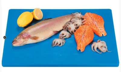 Доска разделочная 40*30*1,8 см синяя, пластик, P.L. Proff Cuisine