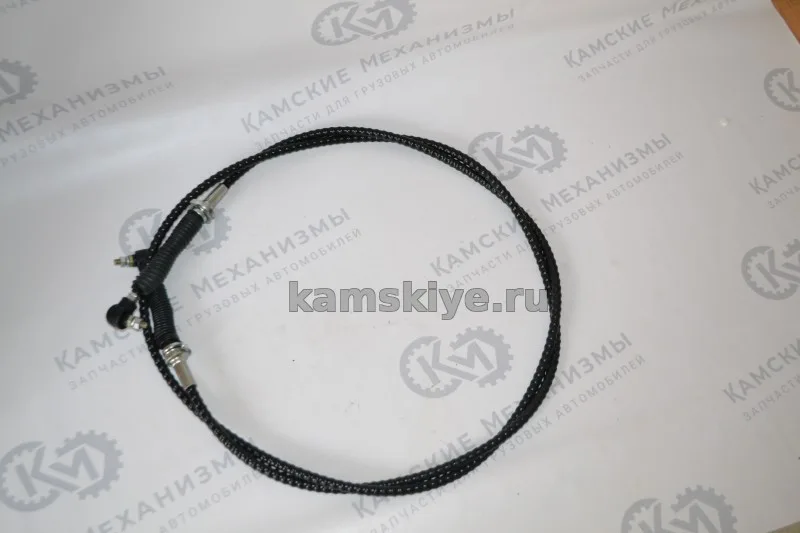 Трос привода КПП HASTERSON на КамАЗ 5490 (в сборе стопорные пластины,пыльники, с наконечниками) (OEM 16108-1703008-20) HAS3460-20