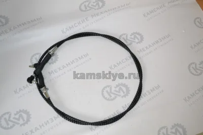 Трос привода КПП HASTERSON на КамАЗ 5490 (в сборе стопорные пластины,пыльники, с наконечниками) (OEM 16108-1703008-20) HAS3460-20