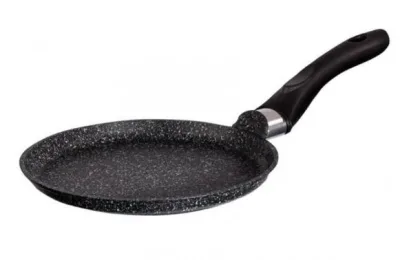 Сковорода блинная АП 220мм с руч GRANIT (black) (10шт) - сбггч220а