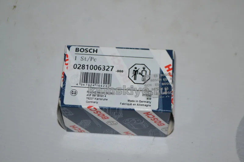 Датчик давления топлива BOSCH