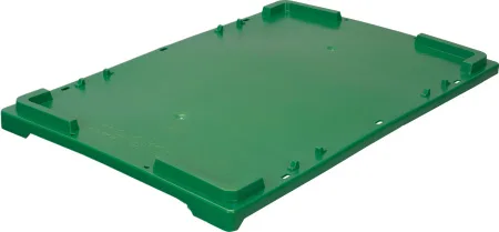 Крышка к ящику 600*400*40 мм. сплошная, утяжеленная, зеленая (503-1) /1/400/