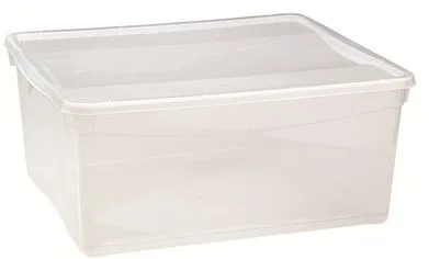 Контейнер для продуктов прямоуг. 18 л. 40*33,5*17 см. п/п Кристалл Рс /1/6/(433247201)