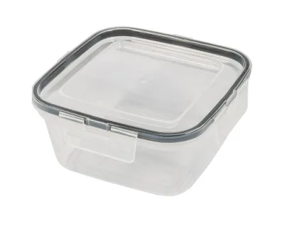 Контейнер для продуктов квадр. 0,4 л. 11*11*5,5 см. герметичный п/п /1/23/