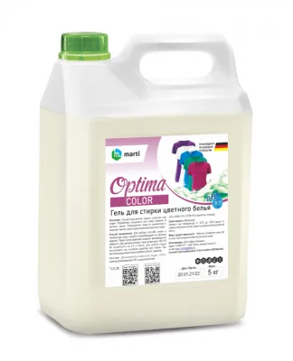 Жидкий стиральный порошок Optima (color) "Marti" 5 кг (ПЭТ)
