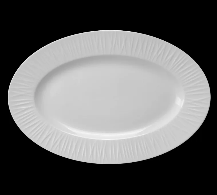 Блюдо овальное 14"х8,75" 355х225х28мм "Sam&Squito Tiffany"