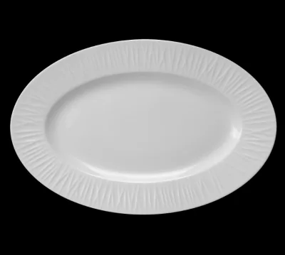 Блюдо овальное 14"х8,75" 355х225х28мм "Sam&Squito Tiffany"
