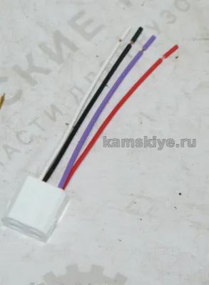 Колодка в сборе с проводом 4-х контакт ЕВРО