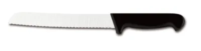 Нож для хлеба 20см,черный 400844 MACO