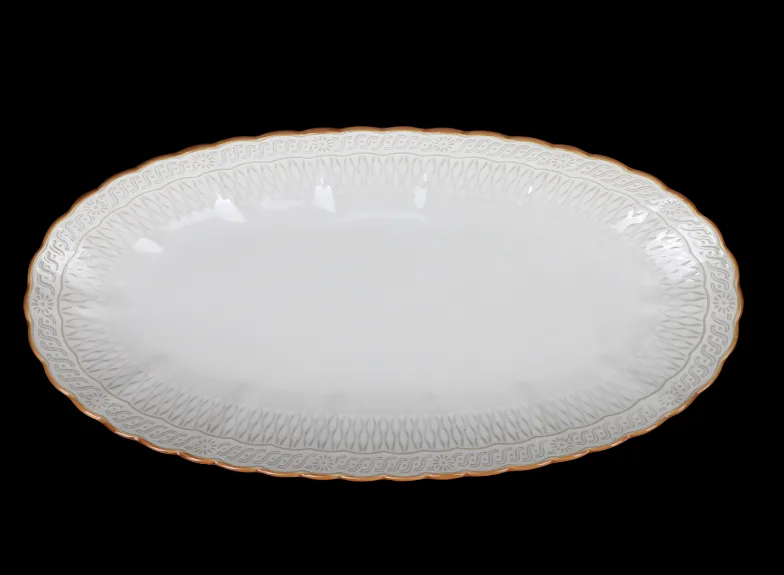 Блюдо овальное 14" 360х180х35мм "Corone Cinzano"