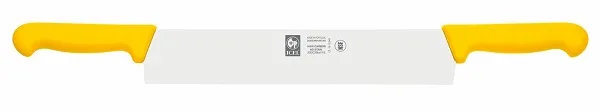 Нож для сыра 360/640 мм. с двумя ручками, желтый PRACTICA Icel