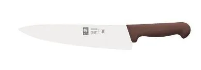 Нож поварской 200/350 мм. Шеф узкое лезвие, коричневый PRACTICA Icel /1/6/ 24900.3027000.200