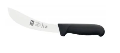 Нож для снятия кожи 150/285 мм. изогнутый, черный SAFE Icel /1/6/
