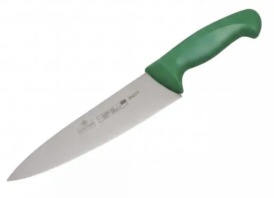 Нож поварской 8" 200мм зелёный "HACCP" Luxstahl [W016]
