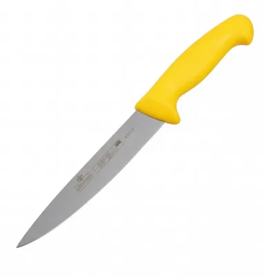 Нож универсальный 6,5" 170мм желтый "HACCP" Luxstahl [W016]