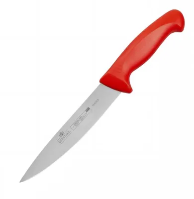 Нож универсальный 6,5" 170мм красный "HACCP" Luxstahl [W016]