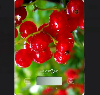 Весы кухонные 7кг электрон стекло *24