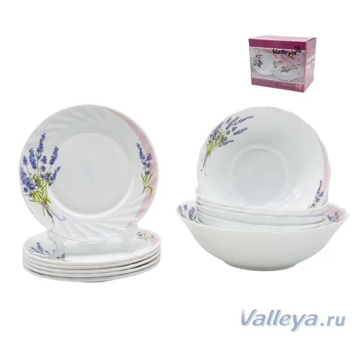 Сервиз стол 13пр опал VL009 "Амели" *2