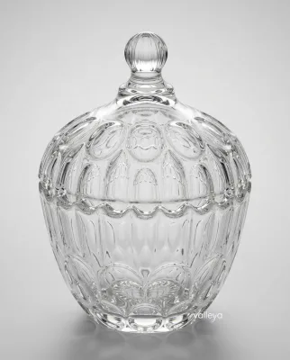 Сахарница стекло 220мл 14х10см TG1064-4 *48