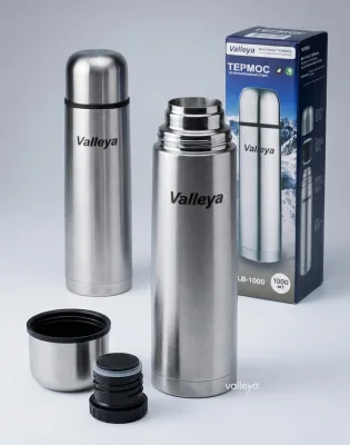 Термос Valleya 1,0л для чая *12