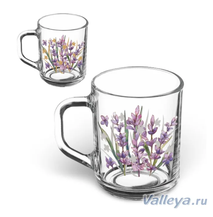 Кружка д/чая 1335 GREEN TEA 200мл Лаванда *20
