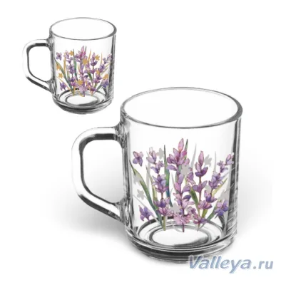 Кружка д/чая 1335 GREEN TEA 200мл Лаванда *20
