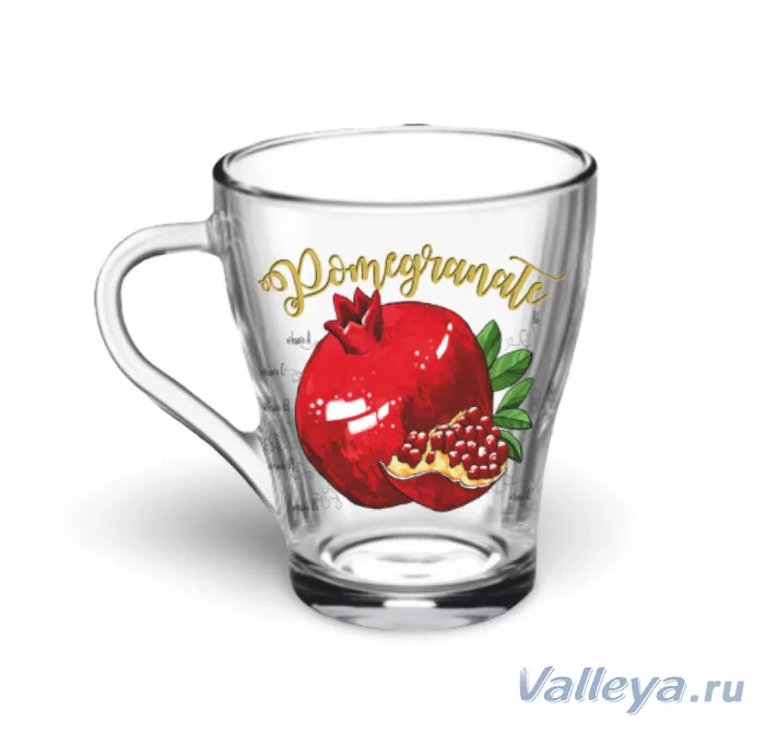 Кружка д/чая 1649 ГРАЦИЯ 250 Полезный гранат *20
