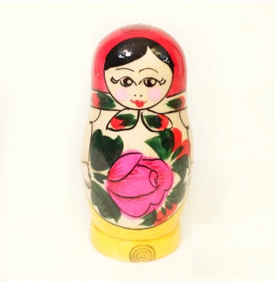 Хохлома Матрешка 4 куклы 10106 9х4см