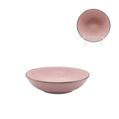 Тарелка глубокая 20см/800мл 19S508-8BOWL Elite pink *6