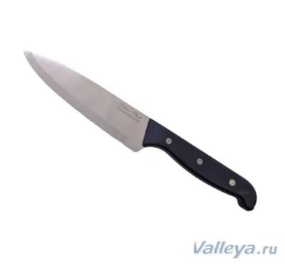 Нож кухонный 28,5см Классик большой пласт/ручка *60