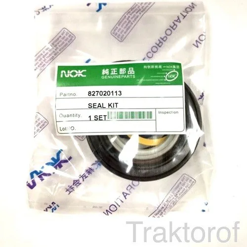 Ремкомплект цилиндра челюсти переднего ковша Komatsu WB93R-2, WB97R-2, WB93S-2, WB97S-2