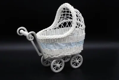 Корзина декоративная "Коляска" FL-101 *84